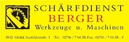 Schärfdienst Berger Logo